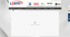 Desktop Screenshot of lerens.com